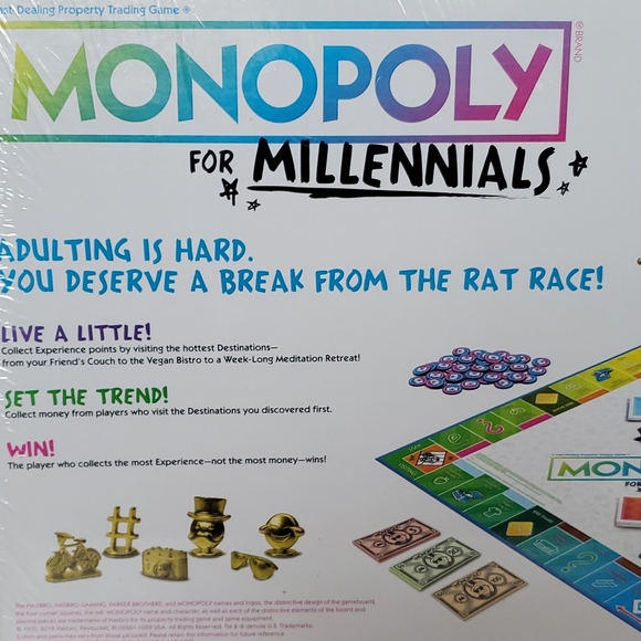 Monopoly for Millennials [collection worthy] - Picture 4 of 6